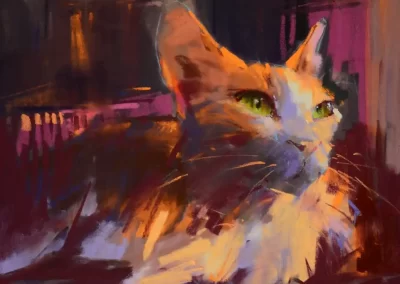 Midnight Ember, by Yael Maimon