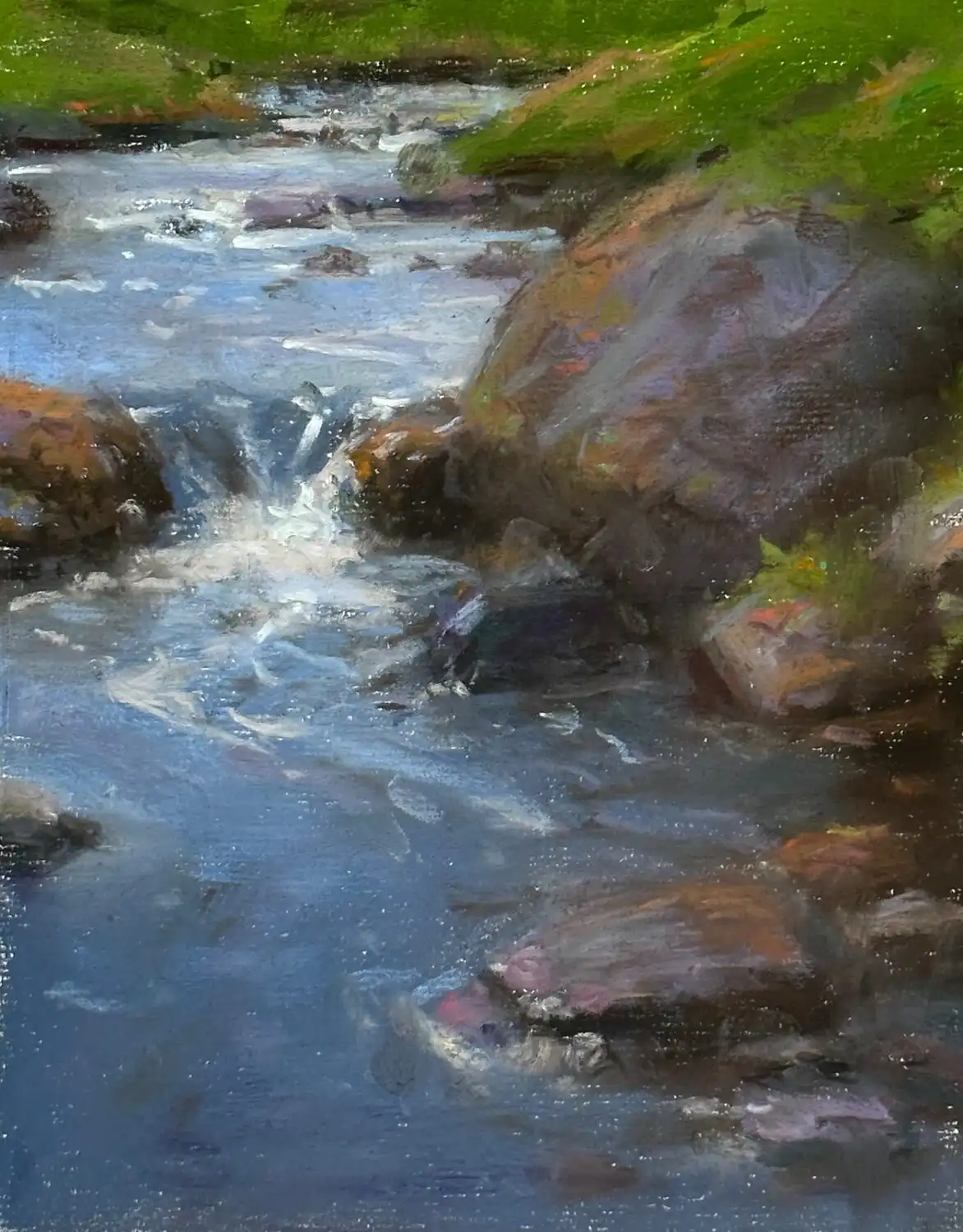 2nd Honorable Mention: Central Art Supply Mountain Stream - Ireland Ned Mueller