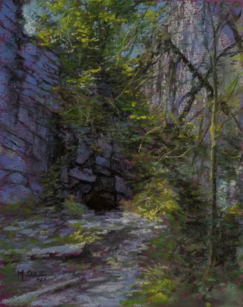 Quiet Persistence, pastel painting by Mark Ivan Cole