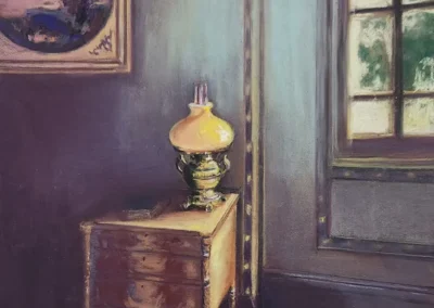 2026 Spirit of Pastel (SOP) Fourth Biennial Open Juried Exhibition Accepted Artist - Established: There Is A Light by Pam V Agan-Smith