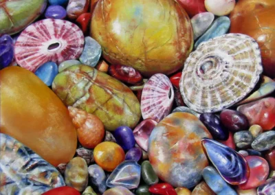 2026 Spirit of Pastel (SOP) Fourth Biennial Open Juried Exhibition Accepted Artist - Established: Secrets by Patti Arbino