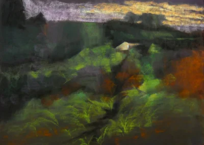 2026 Spirit of Pastel (SOP) Fourth Biennial Open Juried Exhibition Accepted Artist - Established: As Evening Nears by Jane E Buccola