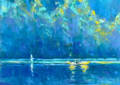2026 Spirit of Pastel (SOP) Fourth Biennial Open Juried Exhibition Accepted Artist - Established: Solitary by Janice C Carlton