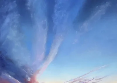 2026 Spirit of Pastel (SOP) Fourth Biennial Open Juried Exhibition Accepted Artist - Established: Sunset Swirl by John DeSpain