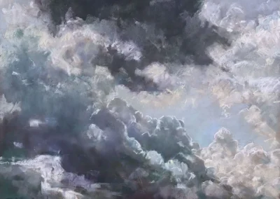 2026 Spirit of Pastel (SOP) Fourth Biennial Open Juried Exhibition Accepted Artist - Established: Milwaukee Skies by Francis R Huffman