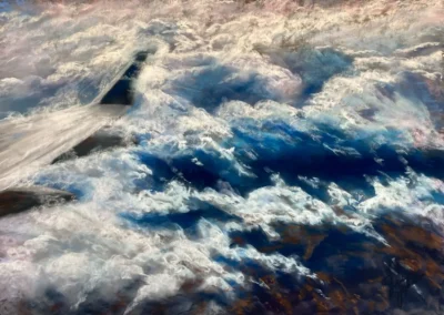 2026 Spirit of Pastel (SOP) Fourth Biennial Open Juried Exhibition Accepted Artist - Established: Above It All by Janet E Johnson