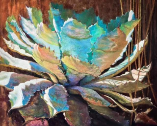 2026 Spirit of Pastel (SOP) Fourth Biennial Open Juried Exhibition Award Winner - Established: Honorable Mention * Playing the Blues, by Kim M Long