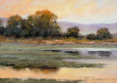 2026 Spirit of Pastel (SOP) Fourth Biennial Open Online Juried Exhibition Accepted Artist - Established: Peace And Quiet by Linda Louise Mutti