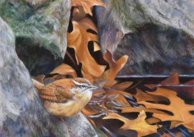 2026 Spirit of Pastel (SOP) Fourth Biennial Open Online Juried Exhibition Accepted Artist - Established: First Frost by Mary Ann Pals