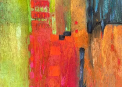 2026 Spirit of Pastel (SOP) Fourth Biennial Open Online Juried Exhibition Accepted Artist - Established: High Rise To New York by Janet L Patterson