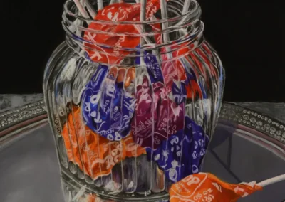 2026 Spirit of Pastel (SOP) Fourth Biennial Open Online Juried Exhibition Accepted Artist - Established: Sweet Reflections by Terri Levine Rosenblum