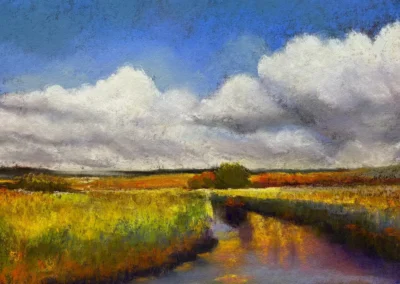 2026 Spirit of Pastel (SOP) Fourth Biennial Open Juried Exhibition Accepted Artist - Emerging: High Desert Alchemy, by Janet Rothermel