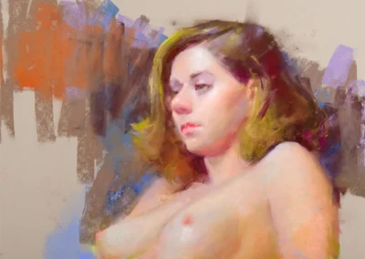 2026 Spirit of Pastel (SOP) Fourth Biennial Open Online Juried Exhibition Accepted Artist - Established: Morning Reverie by William Schneider