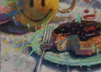2026 Spirit of Pastel (SOP) Fourth Biennial Open Online Juried Exhibition Accepted Artist - Established: Chocolate With Sprinkles by Jeff Slemons