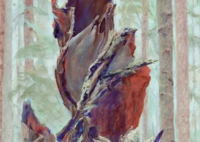 2026 Spirit of Pastel (SOP) Fourth Biennial Open Online Juried Exhibition Accepted Artist - Established: Uprising by Donna Stevens