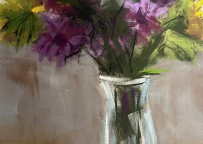 2026 Spirit of Pastel (SOP) Fourth Biennial Open Juried Exhibition Accepted Artist - Emerging: Promise of Spring, by Debbie Turner Sweeney